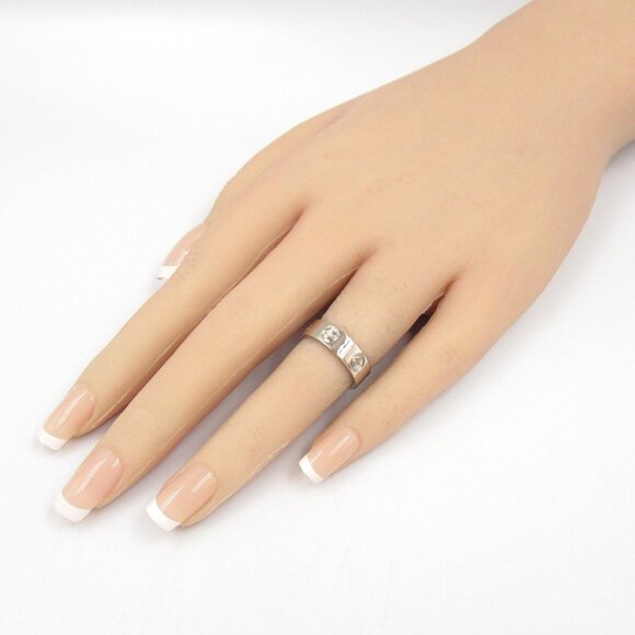CARTIER 18k White Gold Love Ring - Picture 9 of 9